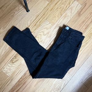 Everlane Orignal Cheeky Jeans — 27 — Crop — Black (a very dark charcoal)